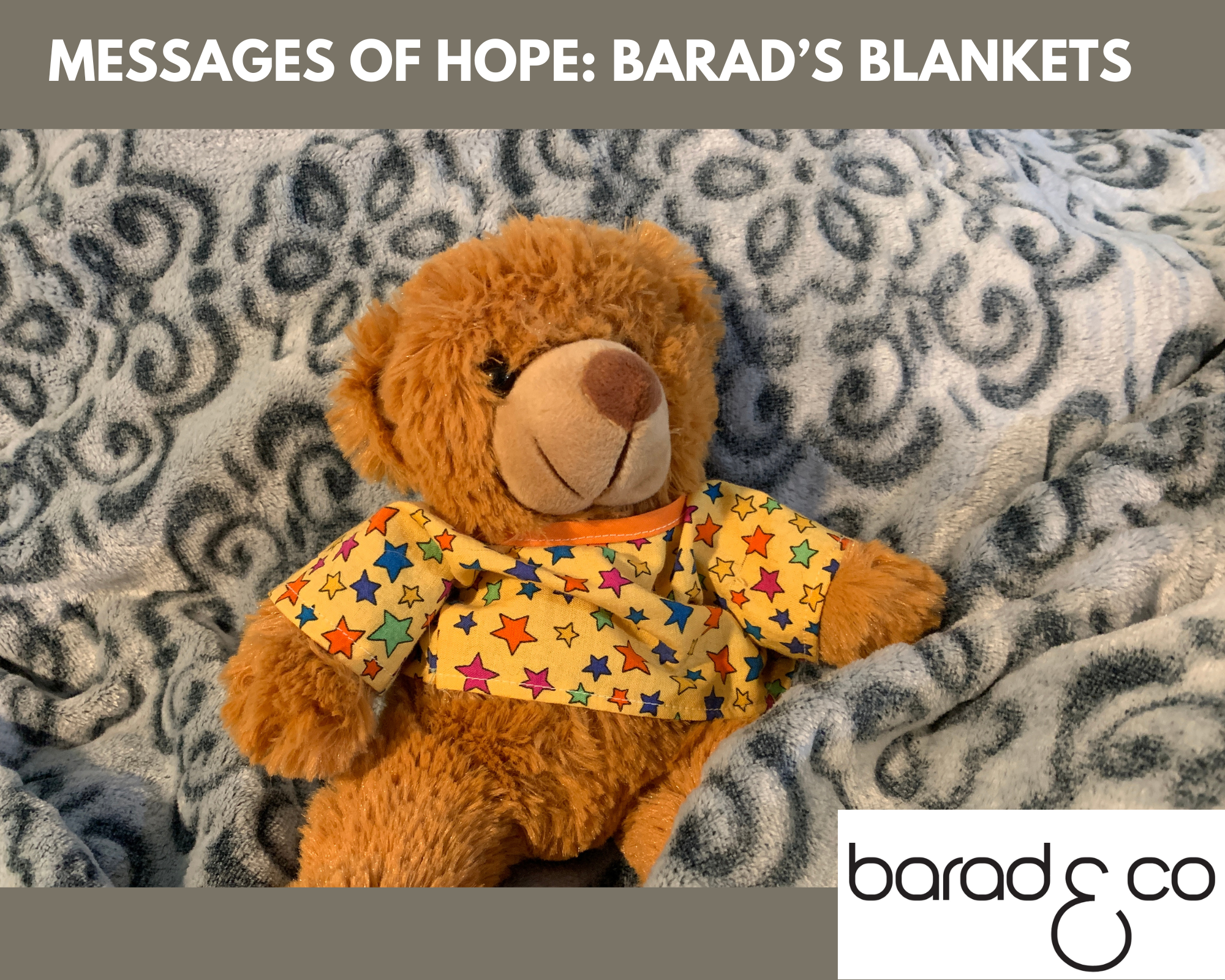 Hope the bear is snuggly in Barad's Blanket